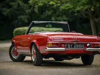 Used Mercedes SL280 1969 Red Cabriolet