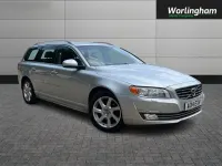 Used Volvo V70 SE Lux 181 HP (133 kW) 2014 Silver Estate