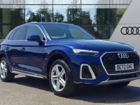 Used Audi Q5 S-Line 2022 Blue SUV