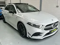 Used Mercedes A35 AMG Premium Plus 2021 White Hatchback