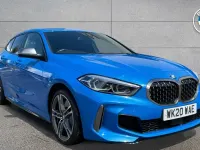 Used BMW M135 Shadowline 302 HP (222 kW) 2020 Blue Hatchback