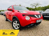 Used Nissan Juke Visia 2017 Red SUV