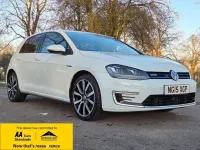 Begagnad VW Golf VII GTE 204 HK (150 kW) 2015 Vit Halvkombi