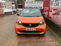 Used Smart ForTwo Coupé Passion 71 HP (52 kW) 2018 Black Coupe