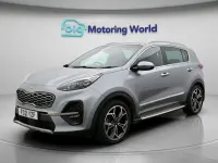 Used Kia Sportage GT-Line S 136 HP (100 kW) 2021 Silver SUV