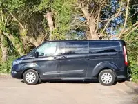 Used Ford Tourneo Custom Zetec 105 HP (77 kW) 2022 Black Van