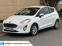 Used Ford Fiesta Zetec 100 HP (73 kW) 2018 White Hatchback