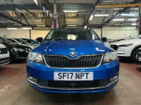 Used Skoda Rapid Sport 2017 Blue Hatchback