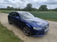 Used Audi A4 163 HP (119 kW) 2013 Blue Estate