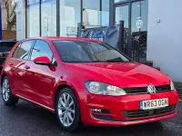 Used VW Golf VII GT 150 HP (110 kW) 2013 Red Hatchback