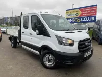 Used Ford Transit 130 HP (95 kW) 2023 White Cabriolet