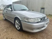Used Saab 9-3 Aero 2001 Silver Hatchback