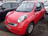 Used Nissan Micra Visia 2009 Red Hatchback
