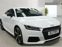 Used Audi TT Black Edition 230 HP (169 kW) 2017 White Coupe