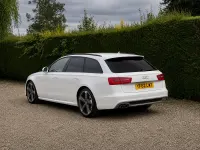 Used Audi A6 Black Edition 2013 White Estate