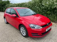 Used VW Golf VII SE 2013 Red Hatchback