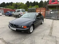 Begagnad BMW 520 1999 Blå Sedan