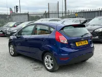 Used Ford Fiesta Zetec 2016 Blue Hatchback
