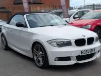 Used BMW 118 Cabriolet Sport Line 2012 White Cabriolet