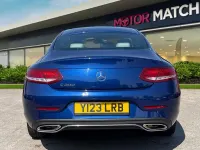 Used Mercedes C200 Premium 2017 Blue Coupe