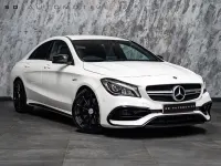 Begagnad Mercedes CLA45 AMG AMG 381 HK (280 kW) 2017 Vit Sportkupé