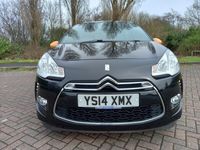 used Citroën DS3 1.2 VTi DESIGN BY BENEFIT 3 DR 2014 14 REG £20 ROAD TAX