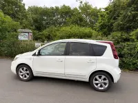 Used Nissan Note N-TEC 88 HP (64 kW) 2009 White Hatchback