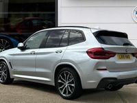 Used BMW X3 M Sport 261 HP (191 kW) 2018 Silver SUV