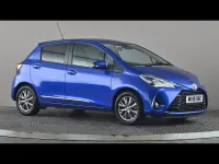 Used Toyota Yaris Hybrid 2018 Blue Hatchback
