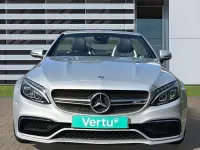 Used Mercedes C63 AMG Premium 510 HP (375 kW) 2017 Silver Cabriolet