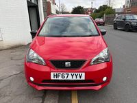 Used Seat Mii Design 60 HP (44 kW) 2017 Red Hatchback
