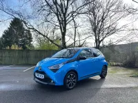 Used Toyota Aygo Trend 72 HP (52 kW) 2019 Blue Hatchback