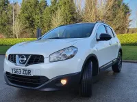 Used Nissan Qashqai 360º 110 HP (80 kW) 2013 White SUV