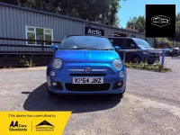 Used Fiat 500 S 69 HP (50 kW) 2014 Blue Cabriolet