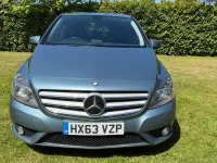 Used Mercedes B180 SE 107 HP (78 kW) 2013 Blue Hatchback