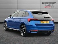 Gebraucht Skoda Scala Monte Carlo 115 PS (84 kW) 2024 Blau Kleinwagen