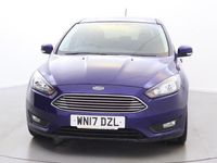 Used Ford Focus Zetec 2017 Blue Hatchback