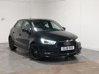Used Audi A1 S-Line 125 HP (91 kW) 2018 Black Hatchback