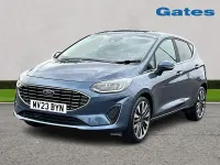 Used Ford Fiesta Titanium X 125 HP (91 kW) 2023 Blue Hatchback
