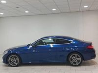Used Mercedes C300 AMG Line Premium 245 HP (180 kW) 2019 Blue Coupe