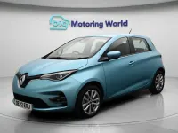 Used Renault Zoe Iconic 100 kW (136 HP) 2021 Blue Hatchback