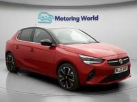 Used Vauxhall Corsa-e Elite 100 kW (136 HP) 2022 Red Hatchback