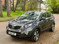 Używany Kia Sportage 134 KM (98 kW) 2014 Srebrny SUV