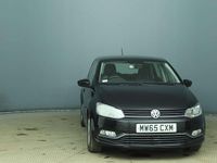 Used VW Polo SE 90 HP (66 kW) 2015 Black Hatchback