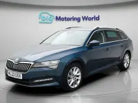 Second-hand Skoda Superb SE Technology 150 CP (110 kW) 2022 Albastru Break