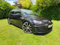 Used VW Golf VII GTI 2016 Black Hatchback