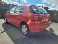 Used Toyota Corolla T2 110 HP (80 kW) 2004 Red Hatchback