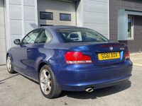 Used BMW 118 Coupé Sport Line 143 HP (105 kW) 2011 Blue Coupe
