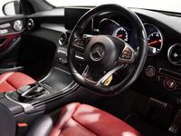 Used Mercedes GLC250 AMG line 2017 Black Coupe