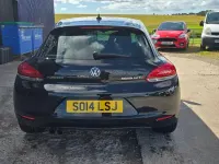Used VW Scirocco GT 140 HP (102 kW) 2014 Black Coupe